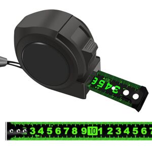 Linghhang - 5m Fluorescent Steel Tape Measure, Precision Self-Locking Tape Measure, Household Stainless Steel Tape Measure Linghhang - 5m Fluorescent Steel Tape Measure, Precision Self-Locking Tape Measure, Household Stainless Steel Tape Measure