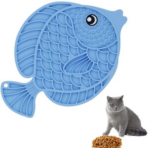 Tinor - Anti-Glutton Dog Bowl, Dog Lick Mat with Powerful Suction Cups, Silicone Dog Choking Prevention Bowl (Blue) Tinor - Anti-Glutton Dog Bowl, Dog Lick Mat with Powerful Suction Cups, Silicone Dog Choking Prevention Bowl (Blue)