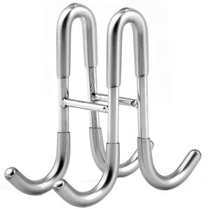 TINOR Bathroom hanging rack, 11x12x5 cm, stainless steel, silver TINOR Bathroom hanging rack, 11x12x5 cm, stainless steel, silver