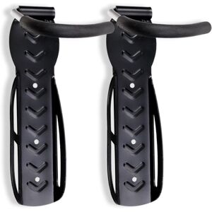 Tinor - Bike Wall Hook - Fixed Hook - Bike Rack, Wall Mount - Black 2pcs Tinor - Bike Wall Hook - Fixed Hook - Bike Rack, Wall Mount - Black 2pcs