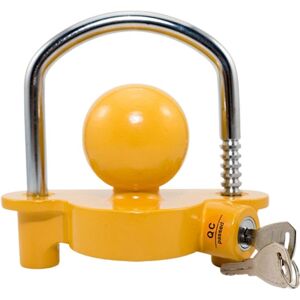 Tinor - Car Anti-Theft Lock, Rustproof and Corrosion Resistant, Iron/Aluminum Alloy Material, Yellow/Silver Tinor - Car Anti-Theft Lock, Rustproof and Corrosion Resistant, Iron/Aluminum Alloy Material, Yellow/Silver