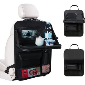 TINOR Car Organizer, Kids Car Organizer with Tray and Phone/Tablet Pocket, Waterproof Car Backseat Organizers for Storing Toys/Books/Bottles TINOR Car Organizer, Kids Car Organizer with Tray and Phone/Tablet Pocket, Waterproof Car Backseat Organizers for Storing Toys/Books/Bottles