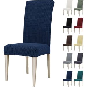 TINOR Chair Cover, Stretch Dining Chair Cover, Universal Chair Cover, Washable Chair Covers, Blue(4 Pieces) TINOR Chair Cover, Stretch Dining Chair Cover, Universal Chair Cover, Washable Chair Covers, Blue(4 Pieces)