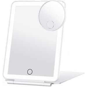 Tinor - Cosmetic Mirror, led, 3 Lighting Modes, 10X Magnification, White Tinor - Cosmetic Mirror, led, 3 Lighting Modes, 10X Magnification, White