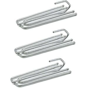 Serbia - Crochet de rideau épais, crochet de rideau à quatre griffes, crochet de rideau à quatre coins, crochet de fourche, 24 pièces Serbia - Crochet de rideau épais, crochet de rideau à quatre griffes, crochet de rideau à quatre coins, crochet de fourche, 24 pièces