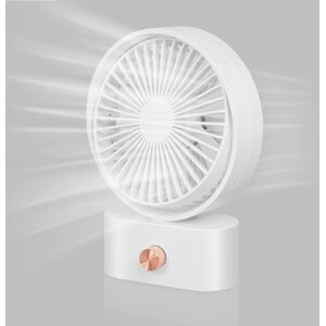 TINOR Desk Fan, Powerful and Quiet USB Table Fans, Mini Wireless Fan, 90° Automatic Rotation, White TINOR Desk Fan, Powerful and Quiet USB Table Fans, Mini Wireless Fan, 90° Automatic Rotation, White