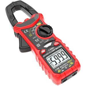 TINOR Digital Clamp Meter, Wax, Multimeter, lcd, Red/Black TINOR Digital Clamp Meter, Wax, Multimeter, lcd, Red/Black