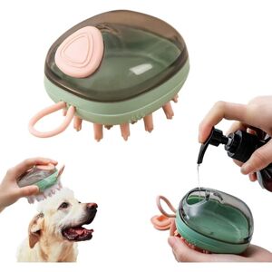 Tinor - Dog and Cat Shampoo Brush, Silicone Rubber Pet Bath Brush, Dog and Cat Bath Comb Suitable for Dog and Cat Shower Grooming Tinor - Dog and Cat Shampoo Brush, Silicone Rubber Pet Bath Brush, Dog and Cat Bath Comb Suitable for Dog and Cat Shower Grooming