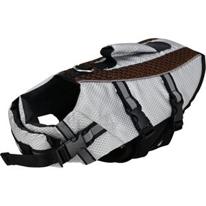 Tinor - Dog Life Jacket with Rescue Handle, Adjustable Life Vest, Great for Swimming and Keeping Your Dog Safe in Water (Grey, m) Tinor - Dog Life Jacket with Rescue Handle, Adjustable Life Vest, Great for Swimming and Keeping Your Dog Safe in Water (Grey, m)