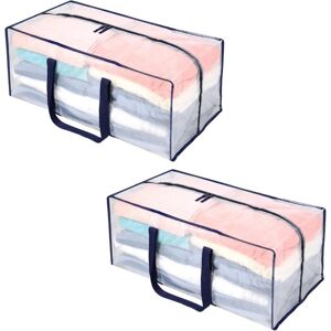 Tinor - Extra Large and Durable Storage Bags, Clothes Storage Bags, Large Travel Bags, Moving Bags (Grey, Pack of 2) Tinor - Extra Large and Durable Storage Bags, Clothes Storage Bags, Large Travel Bags, Moving Bags (Grey, Pack of 2)
