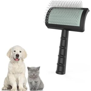 TINOR Extra Long Large Dog Hair Brush Wire Pet Grooming Brush for Shedding, Loose Hair, Dander, Tangles, Thick Undercoat, Matted Hair, Pet Hair, Pet TINOR Extra Long Large Dog Hair Brush Wire Pet Grooming Brush for Shedding, Loose Hair, Dander, Tangles, Thick Undercoat, Matted Hair, Pet Hair, Pet