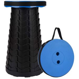 Tinor - Folding Telescopic Chair for Camping and Fishing, abs Plastic+Polypropylene, Blue and Black Tinor - Folding Telescopic Chair for Camping and Fishing, abs Plastic+Polypropylene, Blue and Black