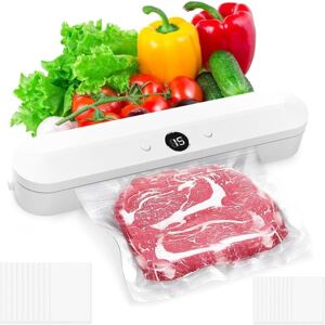 Tinor - Food Vacuum Sealer Machine, with 10 vacuum bags, Vacuum Sealing Device Tinor - Food Vacuum Sealer Machine, with 10 vacuum bags, Vacuum Sealing Device