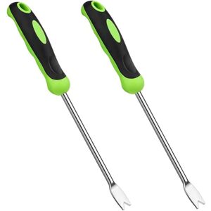 LINGHHANG Manual Weeding Tool Garden Weeding Tool Stainless Steel Weeding Tool for Digging Garden or Patio 2PCS LINGHHANG Manual Weeding Tool Garden Weeding Tool Stainless Steel Weeding Tool for Digging Garden or Patio 2PCS