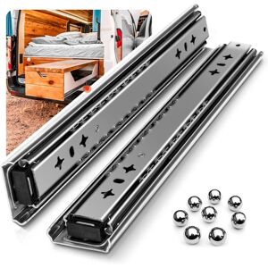 TINOR Heavy Duty Drawer Slide with Damper Drawer Slide 120kg Load Capacity Ball Bearing 1 Pair (30cm) TINOR Heavy Duty Drawer Slide with Damper Drawer Slide 120kg Load Capacity Ball Bearing 1 Pair (30cm)