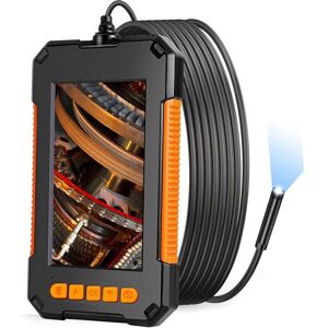 Tinor - Industrial Endoscope, 1080P hd Endoscope Camera, Pipe Inspection Camera, 4.3 Inch hd Screen, 8 led Lights, 5M Semi-Rigid Cable, 32G tf Card Tinor - Industrial Endoscope, 1080P hd Endoscope Camera, Pipe Inspection Camera, 4.3 Inch hd Screen, 8 led Lights, 5M Semi-Rigid Cable, 32G tf Card