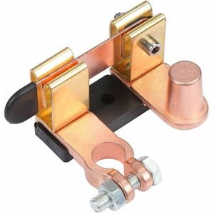 Serbia - Interrupteur Coupe-Batterie De Voiture En Laiton, Commutateur De Déconnexion Maître De Batterie Négative 12 v 24 v Serbia - Interrupteur Coupe-Batterie De Voiture En Laiton, Commutateur De Déconnexion Maître De Batterie Négative 12 v 24 v