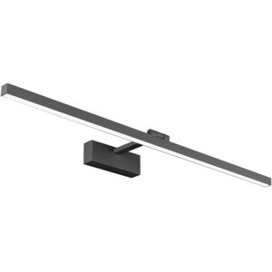 TINOR Led Bathroom Mirror Light IP44 16W 1170lm Cabinet Lamp Modern Indoor Wall Light Fixture 4000K for Mirror Cabinet Table Toilet Furniture, Black TINOR Led Bathroom Mirror Light IP44 16W 1170lm Cabinet Lamp Modern Indoor Wall Light Fixture 4000K for Mirror Cabinet Table Toilet Furniture, Black