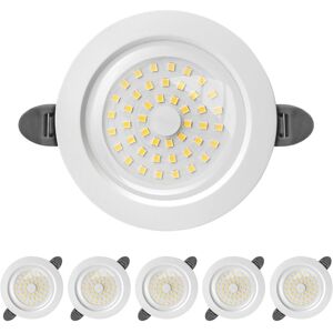TINOR Led Recessed Spotlight, IP44 Indoor led Spotlight, 28mm Extra Flat Recessed Spotlight, 9W 900lumen Equivalent to 90W Incandescent, Neutral Light TINOR Led Recessed Spotlight, IP44 Indoor led Spotlight, 28mm Extra Flat Recessed Spotlight, 9W 900lumen Equivalent to 90W Incandescent, Neutral Light