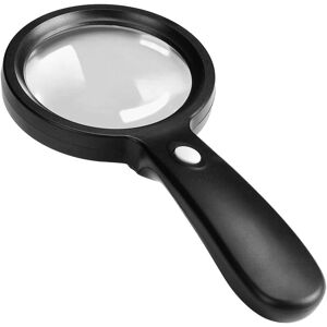 TINOR Magnifying glass with 12 LEDs, 10x magnification, 85 mm lens diameter, black TINOR Magnifying glass with 12 LEDs, 10x magnification, 85 mm lens diameter, black