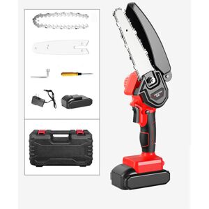 TINOR Mini Cordless Electric Chainsaw, Electric Pruning Shears with Charger and 1 Battery 21V, Portable Saws Adjustable Cutting Speed for Wood Cutting, TINOR Mini Cordless Electric Chainsaw, Electric Pruning Shears with Charger and 1 Battery 21V, Portable Saws Adjustable Cutting Speed for Wood Cutting,