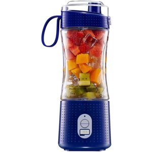 Tinor - Mini Portable Electric Blender, 400ml Capacity, 6 3D Blades, 4000mAH Battery, Blue Tinor - Mini Portable Electric Blender, 400ml Capacity, 6 3D Blades, 4000mAH Battery, Blue