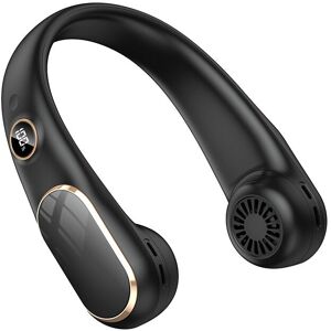 TINOR Neck Fan, Portable Neck Fan, Quiet Neck Fan, Neckband Fan for Sport Travel Outdoor (Black) TINOR Neck Fan, Portable Neck Fan, Quiet Neck Fan, Neckband Fan for Sport Travel Outdoor (Black)