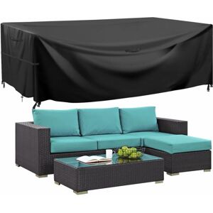 TINOR Outdoor Garden Furniture Cover, 210D Oxford Fabric Waterproof Outdoor Furniture Cover, Protective Cover for Furniture Garden Table Cover for Garden TINOR Outdoor Garden Furniture Cover, 210D Oxford Fabric Waterproof Outdoor Furniture Cover, Protective Cover for Furniture Garden Table Cover for Garden