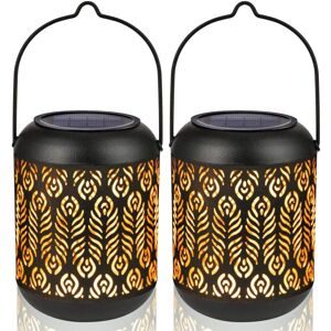 Tinor - Outdoor Solar Lantern, 2 Pieces Solar Outdoor led Lamp Solar Garden Lantern Tinor - Outdoor Solar Lantern, 2 Pieces Solar Outdoor led Lamp Solar Garden Lantern