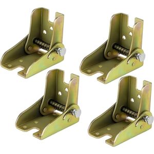 TINOR Parts Folding Table Leg Self-Locking Hinges Legs and Gusset Accessories Adjustable Table Leg Folding Workbench Assembly Hardware with 36 Screws TINOR Parts Folding Table Leg Self-Locking Hinges Legs and Gusset Accessories Adjustable Table Leg Folding Workbench Assembly Hardware with 36 Screws