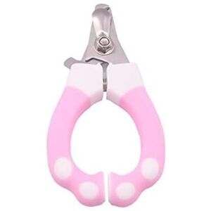 TINOR Pet Nail Clippers Size L - Stainless Steel Nail Clippers - Claw Scissors with Lock - Pink TINOR Pet Nail Clippers Size L - Stainless Steel Nail Clippers - Claw Scissors with Lock - Pink