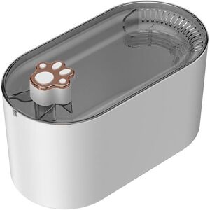 TINOR Pet Water Fountain, abs, with Filter, 3000ml, Grey TINOR Pet Water Fountain, abs, with Filter, 3000ml, Grey