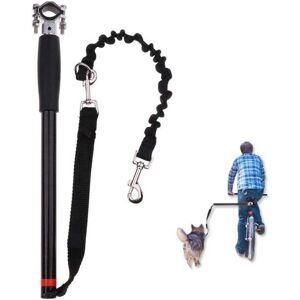 Linghhang - Hands Free Bike Leash Dog,Dog Exercise Leash Easy Install and Remove,for Cycling and Pets Training Jogging Adjustable Puppy Leash Linghhang - Hands Free Bike Leash Dog,Dog Exercise Leash Easy Install and Remove,for Cycling and Pets Training Jogging Adjustable Puppy Leash