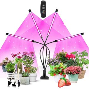 TINOR Plant Lamp, 80 LEDs Grow Light led Plant Grow Lamp 4 Heads Full Spectrum Grow Light TINOR Plant Lamp, 80 LEDs Grow Light led Plant Grow Lamp 4 Heads Full Spectrum Grow Light