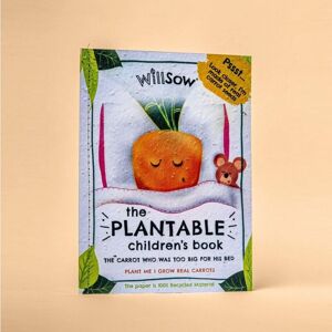 ORIGINAL ORGANICS Plantable Book - The Carrot Who Was Too Big For His Bed ORIGINAL ORGANICS Plantable Book - The Carrot Who Was Too Big For His Bed