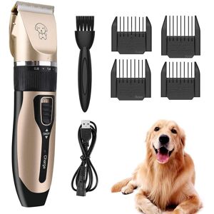 TINOR Quiet Dog Clippers, Cat Clippers, Dog Clippers for Long Thick Hair, Animal Hair Clippers, Professional Rechargeable Cordless Electric Clippers for TINOR Quiet Dog Clippers, Cat Clippers, Dog Clippers for Long Thick Hair, Animal Hair Clippers, Professional Rechargeable Cordless Electric Clippers for