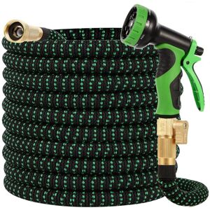 Tinor - Retractable garden hose, anti-choking, 30m, load 5 kg, black/green Tinor - Retractable garden hose, anti-choking, 30m, load 5 kg, black/green
