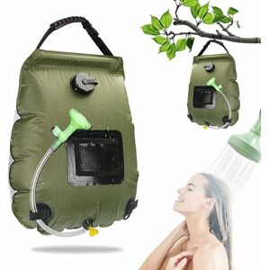 SERBIA Sac de Douche Solaire Camping, 20L Solaire Sac de Douche Portable, Pliant Extérieur pour Douche avec Amovible à Tête de Douche 45 °c Chauffe Eau SERBIA Sac de Douche Solaire Camping, 20L Solaire Sac de Douche Portable, Pliant Extérieur pour Douche avec Amovible à Tête de Douche 45 °c Chauffe Eau