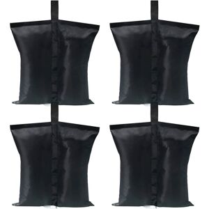 TINOR Set of 4 zandzakken for dressing, pvc, 7-9KG, black TINOR Set of 4 zandzakken for dressing, pvc, 7-9KG, black