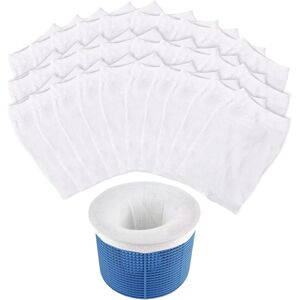 TINOR Skimmer Filter, 30Pcs Swimming Pool Filter Skimmer, Pool Filter Basket, Filter Skimmer Basket for Can Trap Pollen, Leaves, Hair (without basket)-JUSCH TINOR Skimmer Filter, 30Pcs Swimming Pool Filter Skimmer, Pool Filter Basket, Filter Skimmer Basket for Can Trap Pollen, Leaves, Hair (without basket)-JUSCH