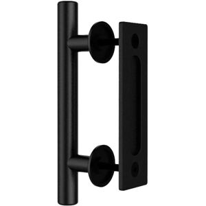 Tinor - Sliding Door Handle For Sliding Barn Door,24cm/9" Black Tinor - Sliding Door Handle For Sliding Barn Door,24cm/9" Black