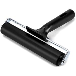TINOR Stainless Steel Engraving Roller, Rubber Roller, Rubber Roller for Printing, Wallpaper, Linoleum Ink, 15cm TINOR Stainless Steel Engraving Roller, Rubber Roller, Rubber Roller for Printing, Wallpaper, Linoleum Ink, 15cm