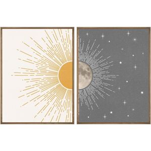 TINOR Sun Moon Boho Wall Decor, Celestial Posters, Mid Century Modern Prints for Wall Art, Bedroom Wall Decor TINOR Sun Moon Boho Wall Decor, Celestial Posters, Mid Century Modern Prints for Wall Art, Bedroom Wall Decor