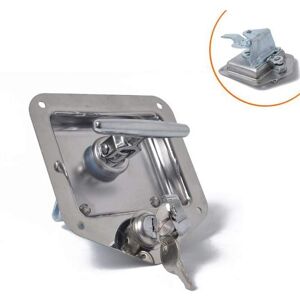 TINOR T Shape Stainless Steel Trailer RV Travel Lock Anti-theft Toolbox Handle Door Lock for Caravan Truck Camp Motorhome Patrol Car TINOR T Shape Stainless Steel Trailer RV Travel Lock Anti-theft Toolbox Handle Door Lock for Caravan Truck Camp Motorhome Patrol Car