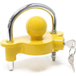 Tinor - Trailer Anti-Theft with Ring Security Padlock for Caravan 50mm Towbar Entry Tinor - Trailer Anti-Theft with Ring Security Padlock for Caravan 50mm Towbar Entry