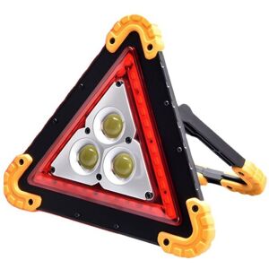 TINOR Triangle Warning Sign, led Car Alarm Warning Light, 30W 4 Modes Waterproof Triangle Emergency Light for Car Emergency Repair Help (Battery Not TINOR Triangle Warning Sign, led Car Alarm Warning Light, 30W 4 Modes Waterproof Triangle Emergency Light for Car Emergency Repair Help (Battery Not
