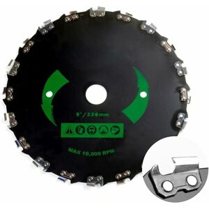 MEMKEY universal Blade for brush cutter,20 Teeth 9 Inch Brush Cutter Saw Blade Cutting Head Max Speed 10000 RPM Lawn Mower Accessories MEMKEY universal Blade for brush cutter,20 Teeth 9 Inch Brush Cutter Saw Blade Cutting Head Max Speed 10000 RPM Lawn Mower Accessories