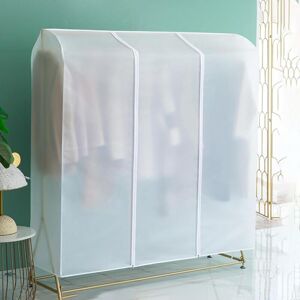 Tinor - Wardrobe Cover, Protective Cover, Clothes Rack Cover Large Translucent Hanging Dust Bag, Garment Covers (100 50 150cm) Tinor - Wardrobe Cover, Protective Cover, Clothes Rack Cover Large Translucent Hanging Dust Bag, Garment Covers (100 50 150cm)