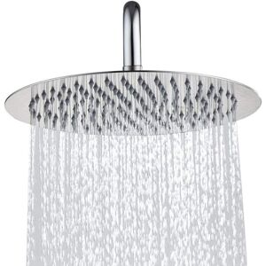 Linghhang - 10 Inch Ultra-Thin Stainless Steel High Pressure Round Shower Head, Adjustable Anti-Limescale Shower Head Linghhang - 10 Inch Ultra-Thin Stainless Steel High Pressure Round Shower Head, Adjustable Anti-Limescale Shower Head