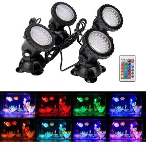 TINOR Waterproof Submersible led Floodlights rgb Spot Light, Adjustable IP68 Waterproof Lamp Lights for Outdoor, Garden, Pool, Pond TINOR Waterproof Submersible led Floodlights rgb Spot Light, Adjustable IP68 Waterproof Lamp Lights for Outdoor, Garden, Pool, Pond
